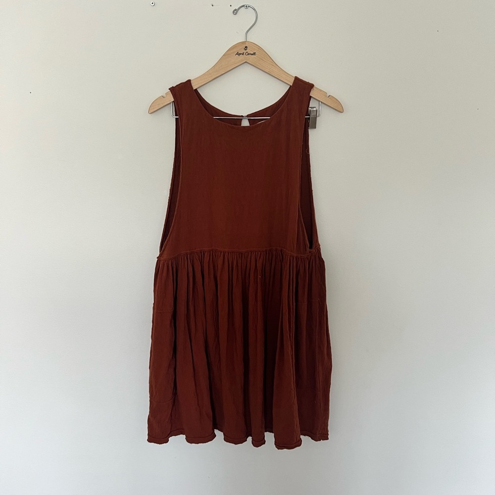 Free People Mini Terra Cotta Dress